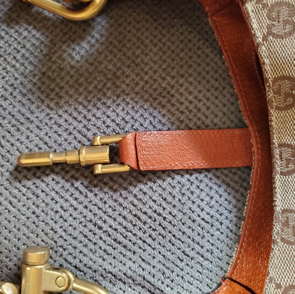 Gucci Piston Lock Jackie Hobo GG Canvas Mini - Picture 11 of 14